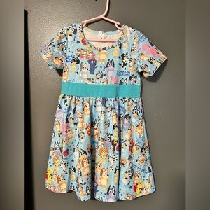 Bluey Girls Dress | size 5t-6t (XL)